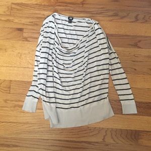 Slouchy Oversized Cowl Neck Top